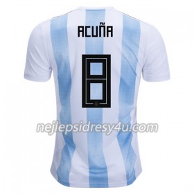 Fotbalový Dres Argentina Acuna 8 Domácí MS 2018